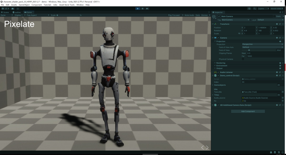 Character Shader Pack 3.0 - HDRP