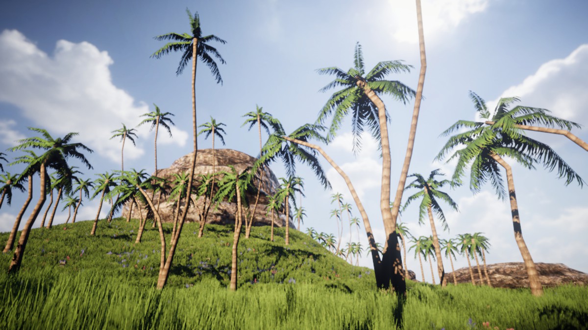 Mobile Palm Tree Bundle (for URP)