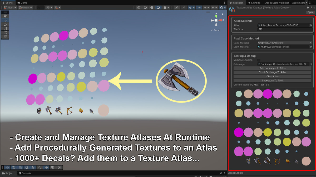 Runtime Texture Atlas