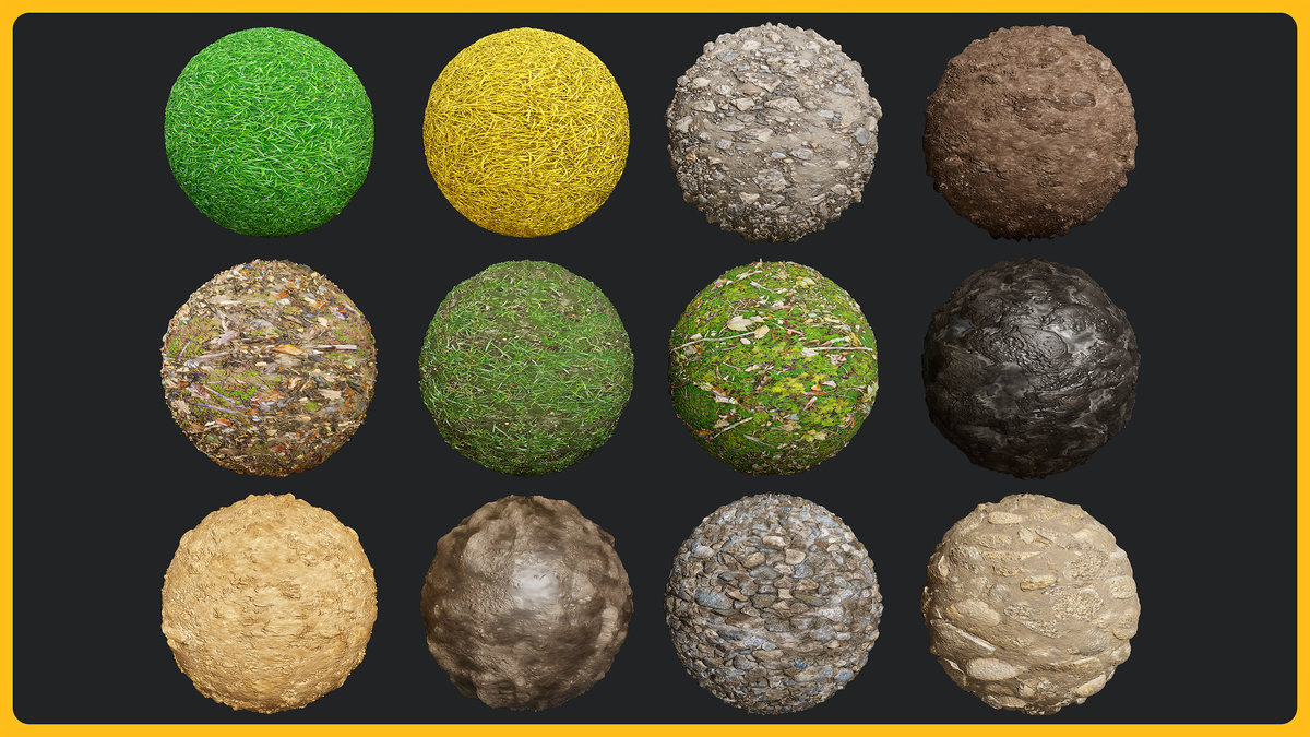 Realistic Materials - Terrain 1