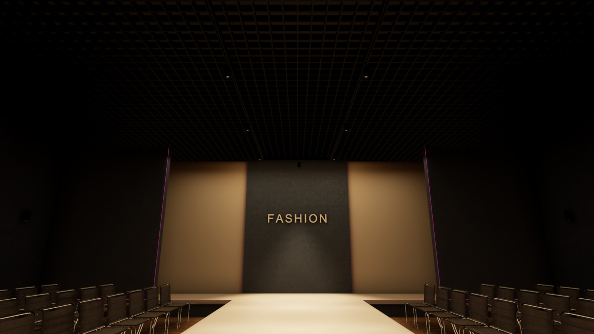Fashion Show Hall - Premium Runway Interior