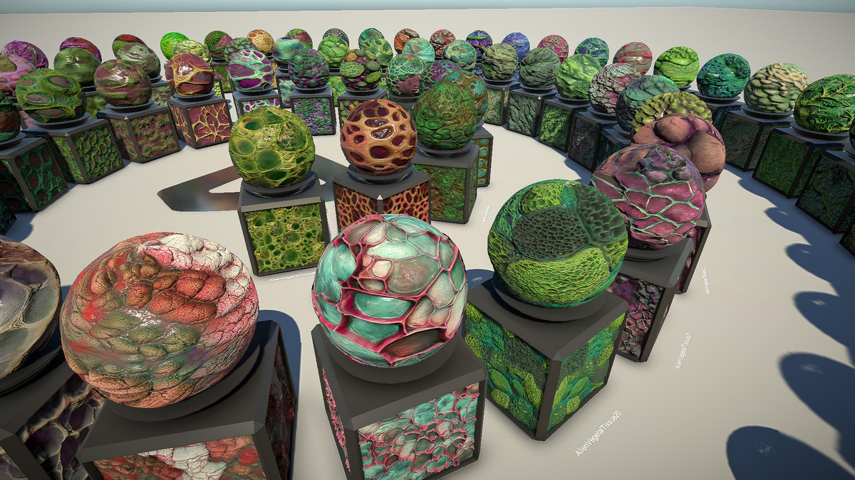 Alien Nature Materials - Vegetal Surface
