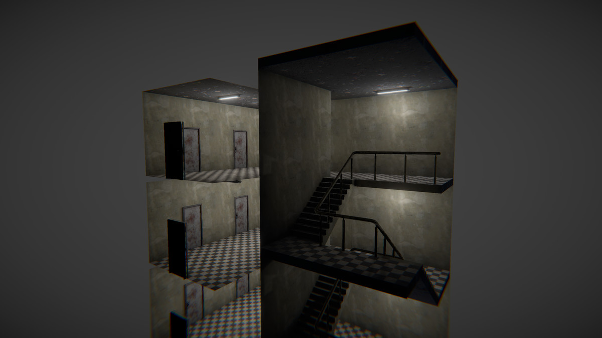 Abandoned Stairwell