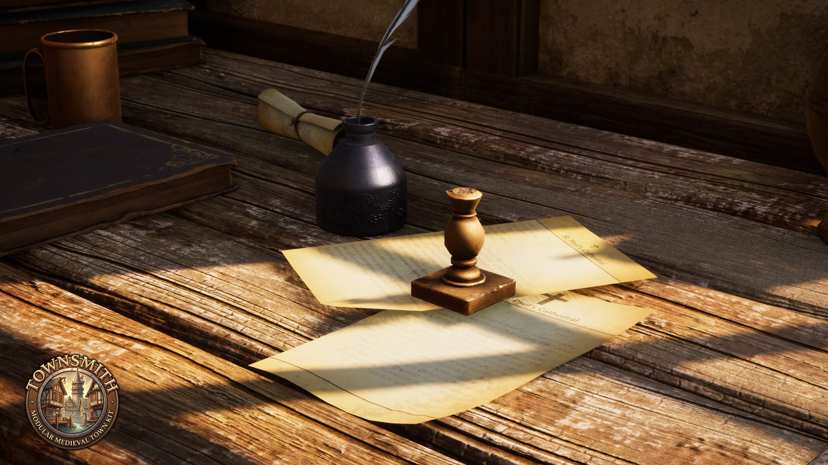 Townsmith: Modular Medieval Town (Medieval Town, Modular Fantasy Town, Town)