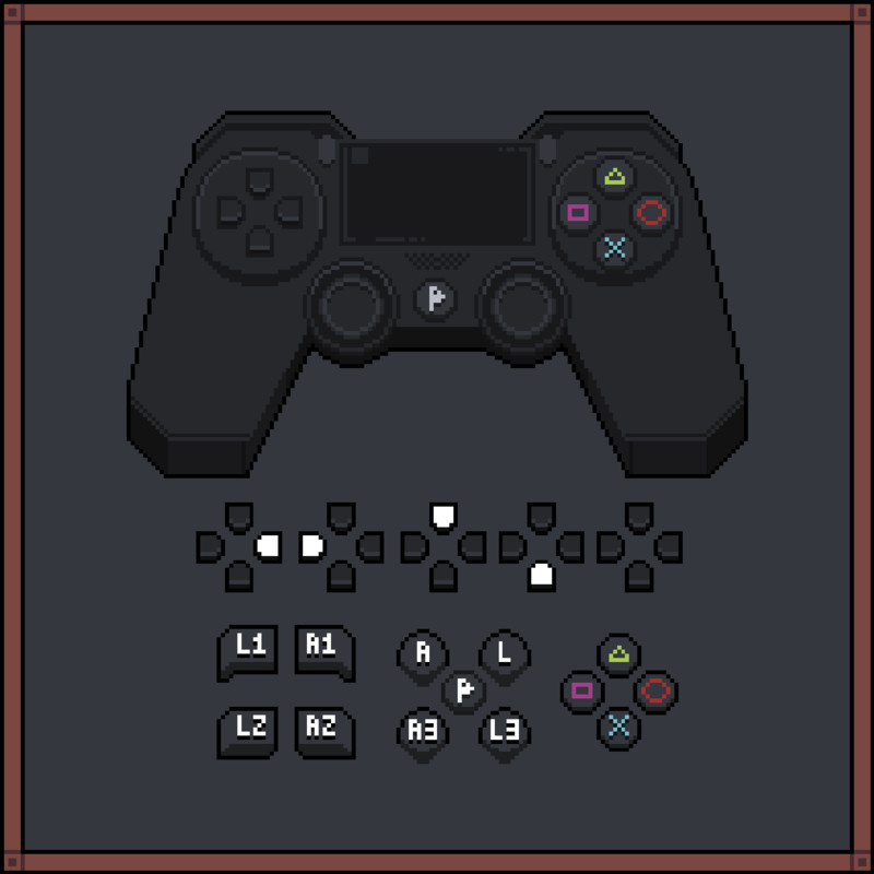 Pixelwood Valley UI Expansion | 16x16 Asset Pack