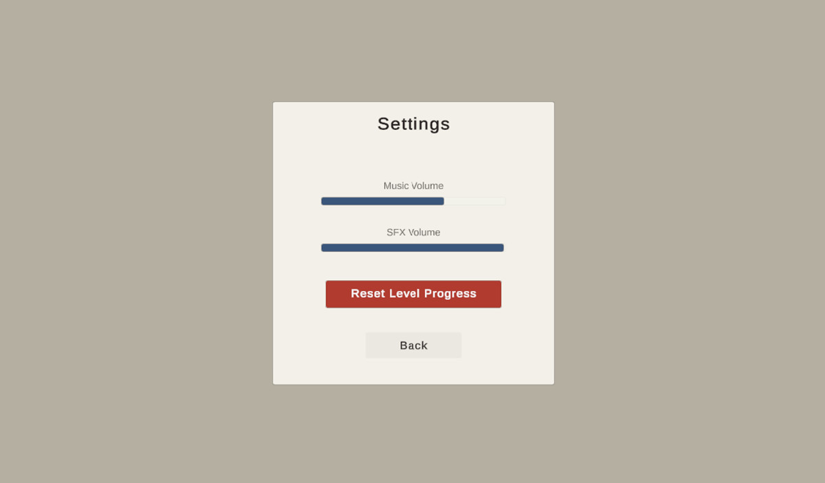 Menu & Scene Toolkit