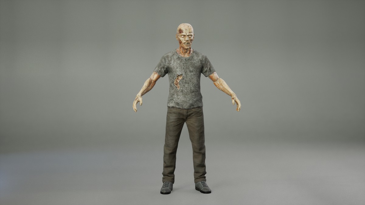 Zombie man