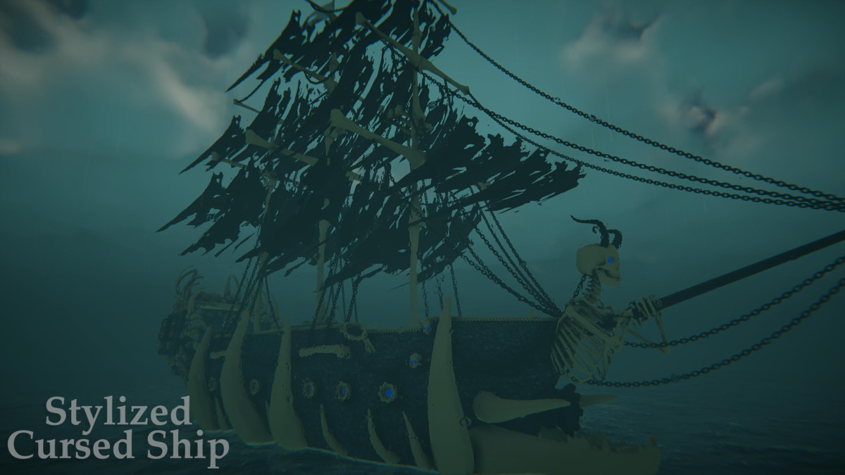 Stylized Cursed Ship - By Yorakeys