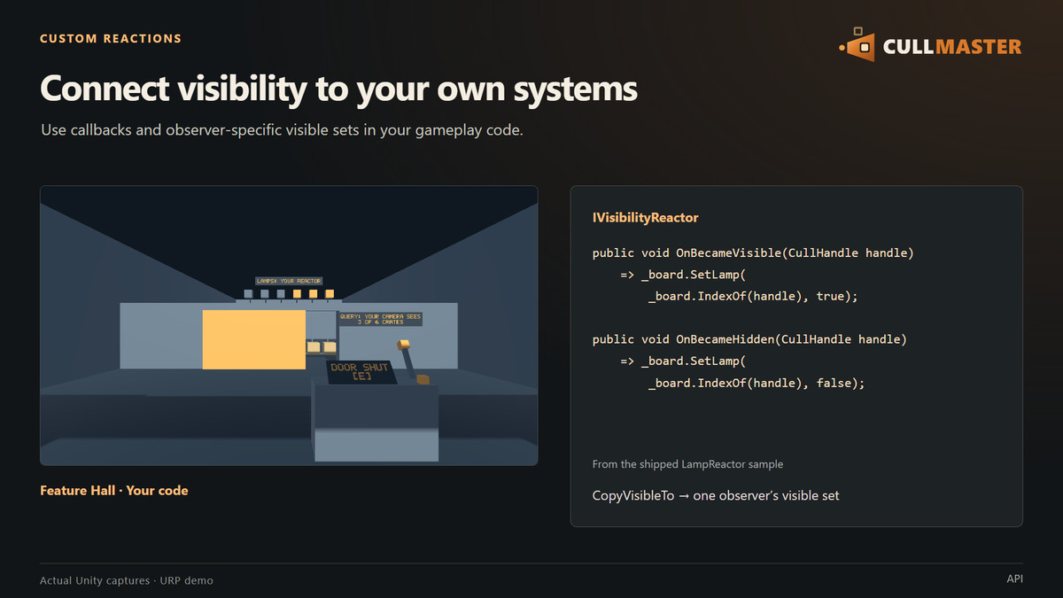 CullMaster - Rendering Optimization Tool
