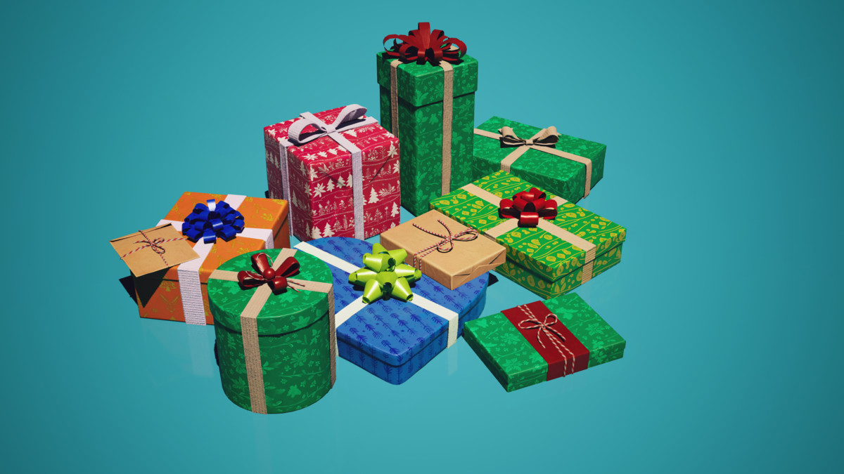 Christmas Decor Props/Asset Pack