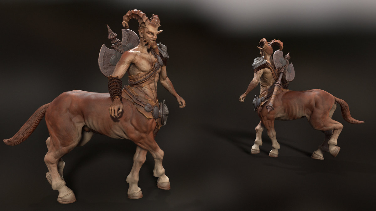 Barbarian centaur