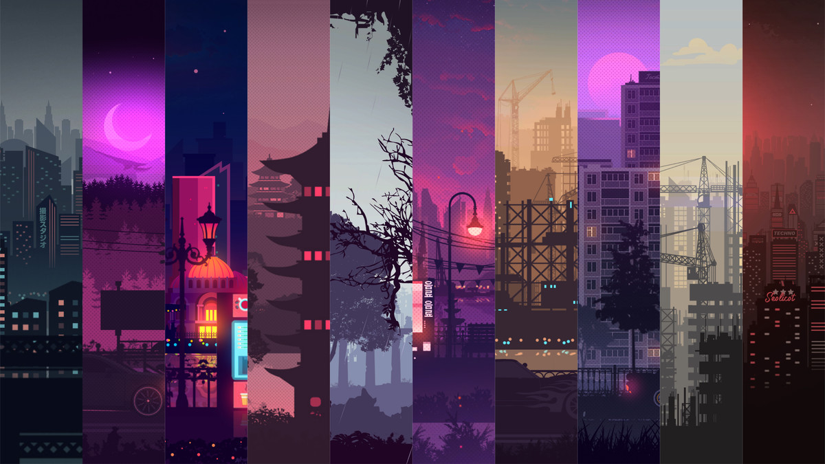 Cityscape Pack III / 2D Environment