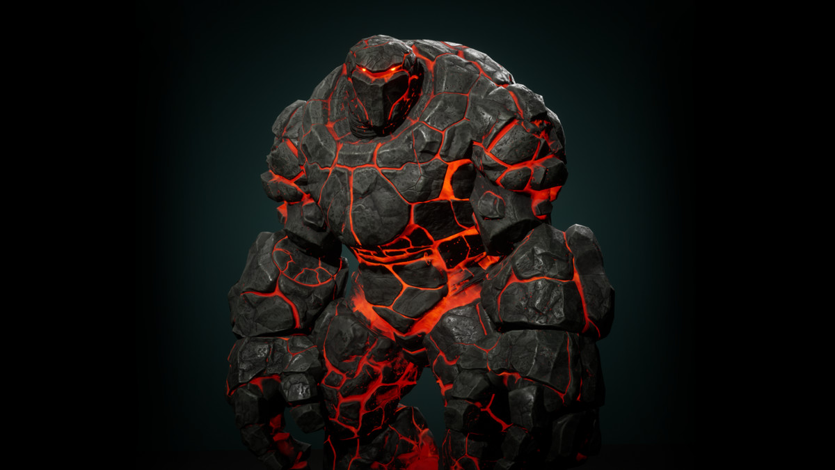 Stone Golem .