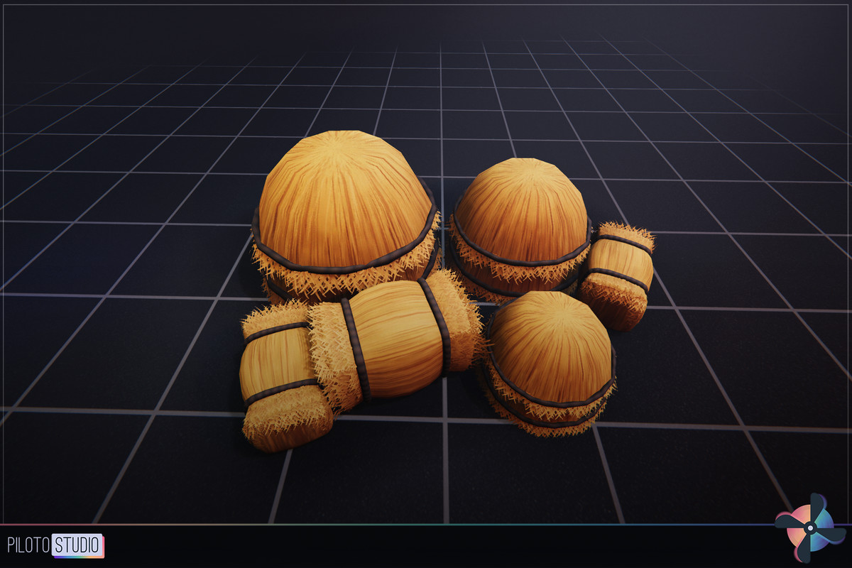 Mega Stylized PBR Environment Pack +500 Assets - Modular Houses, Water Shader