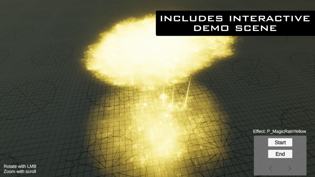 Magic Rain VFX