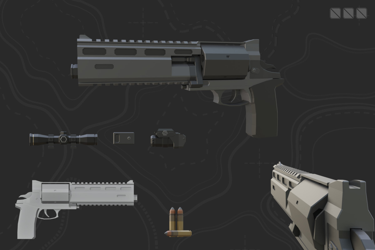 Low Poly Weapon Bundle Pack V