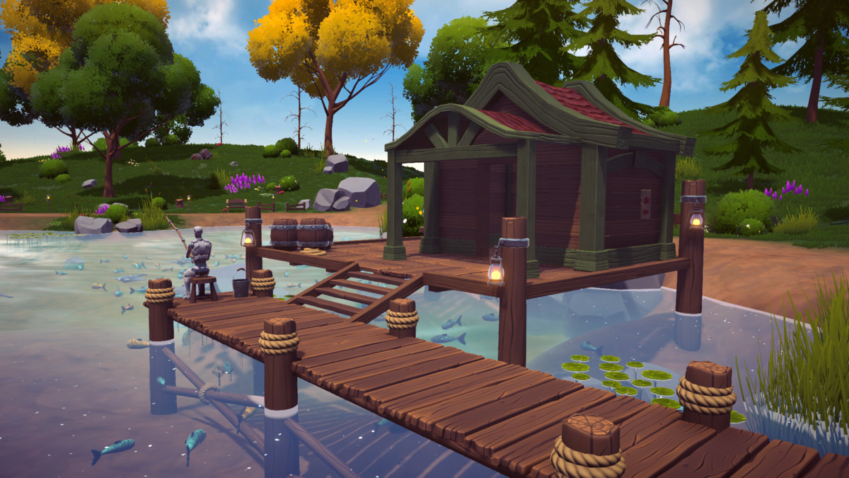 Lakeside–Stylized Nature Environment