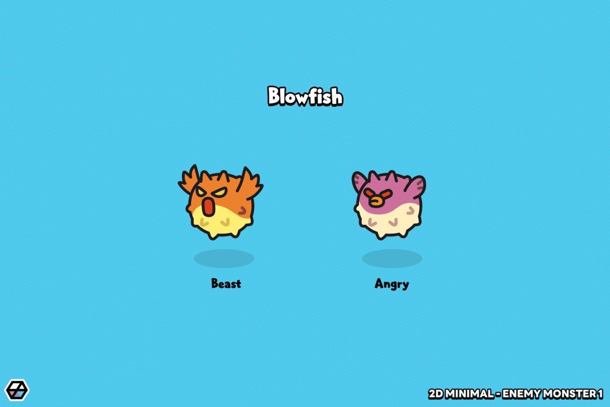2D Minimal - Enemy Monster1