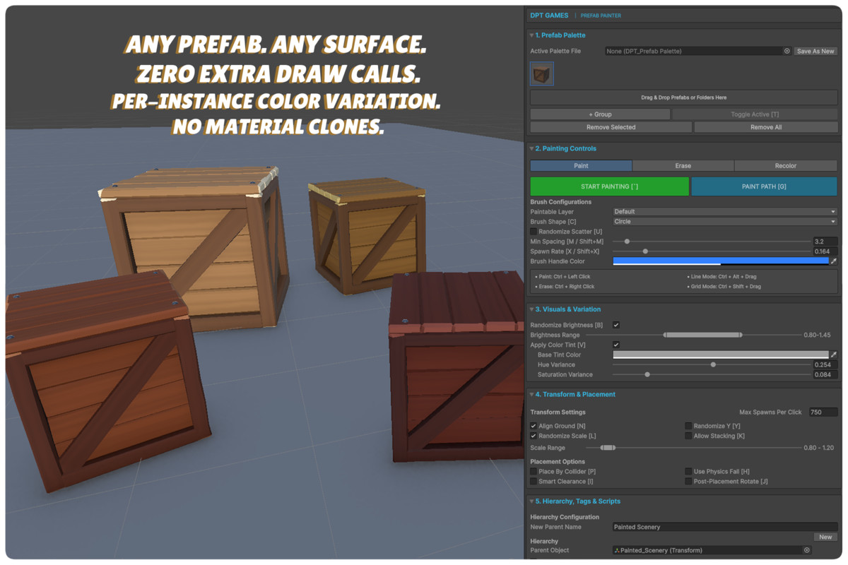 Stylized Interactive Prop System: Break, Open & Loot