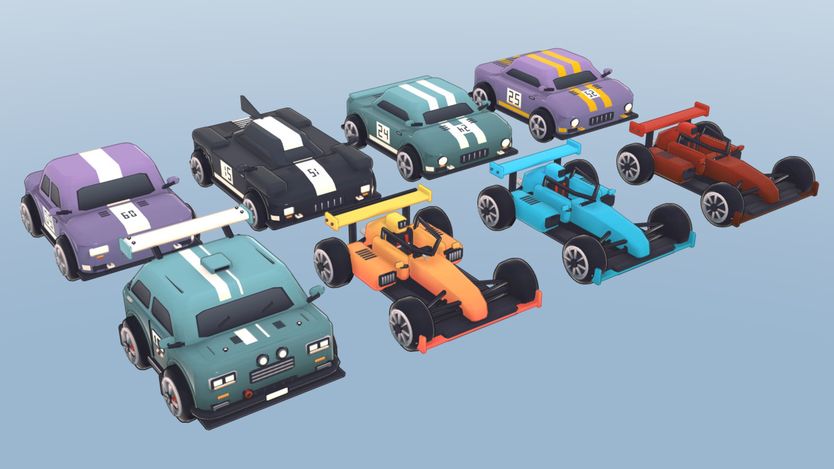 Cozy City - Chibi Racing Cars