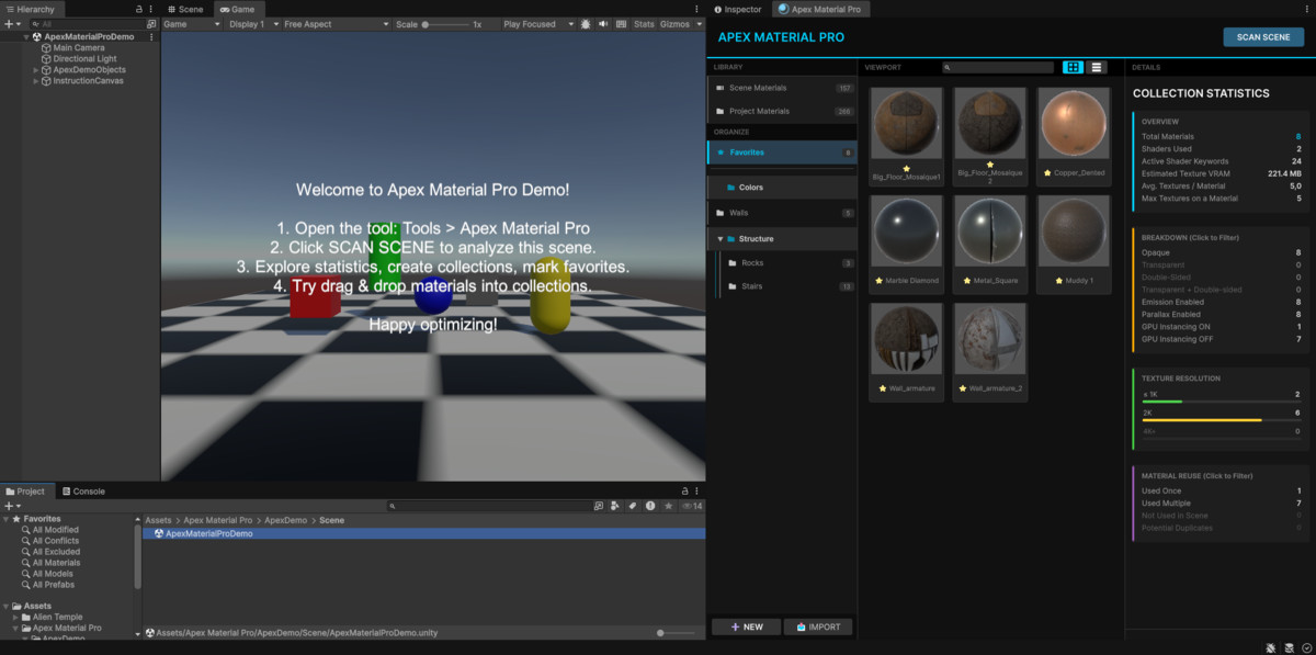Apex Material Pro