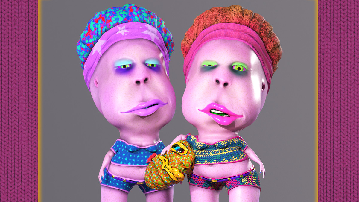 Funky Cartoon People Pack