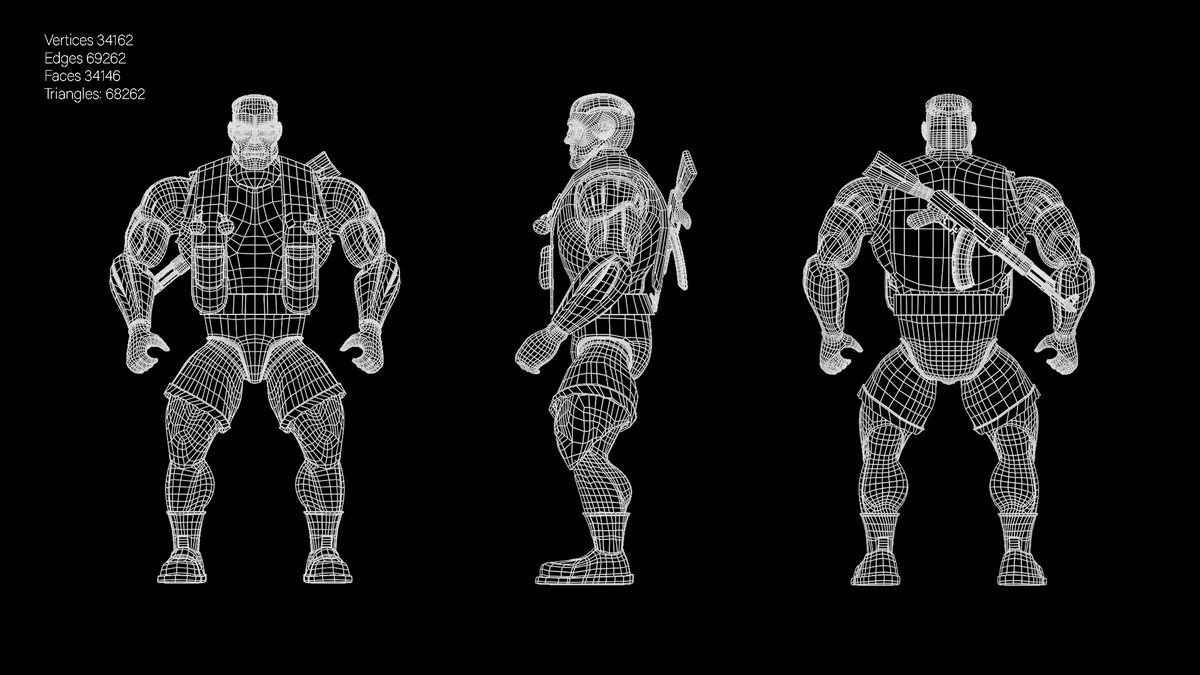 Modular Military & Cyborg Customization System (URP)