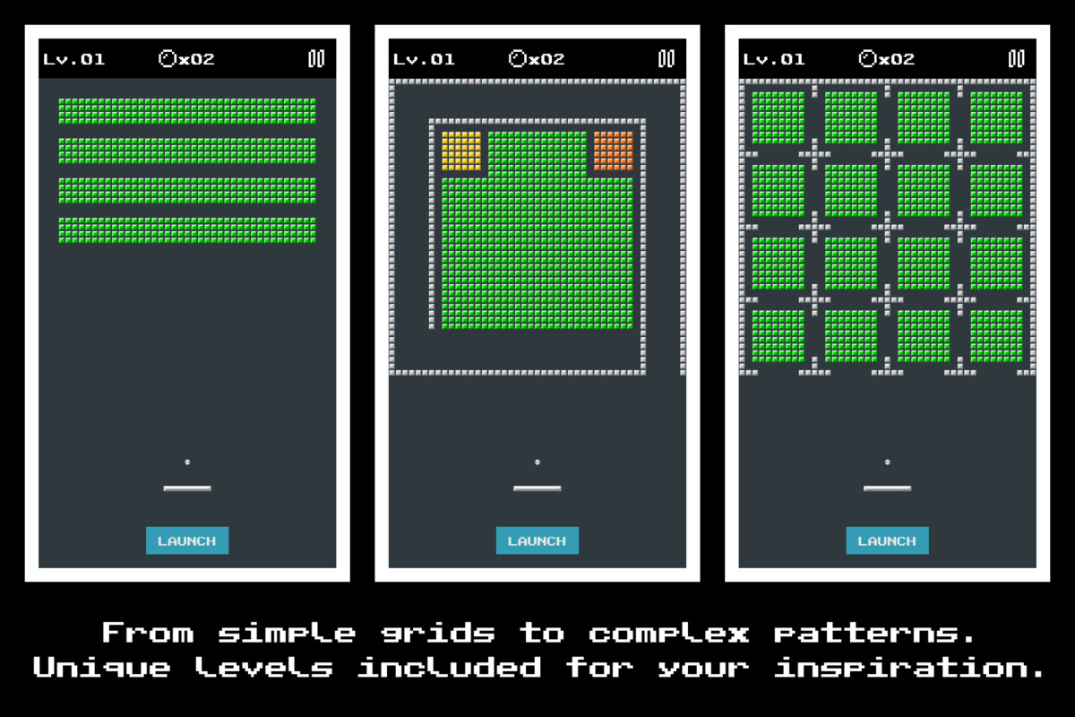 Block Breaker - Burst Powered Retro Arcade