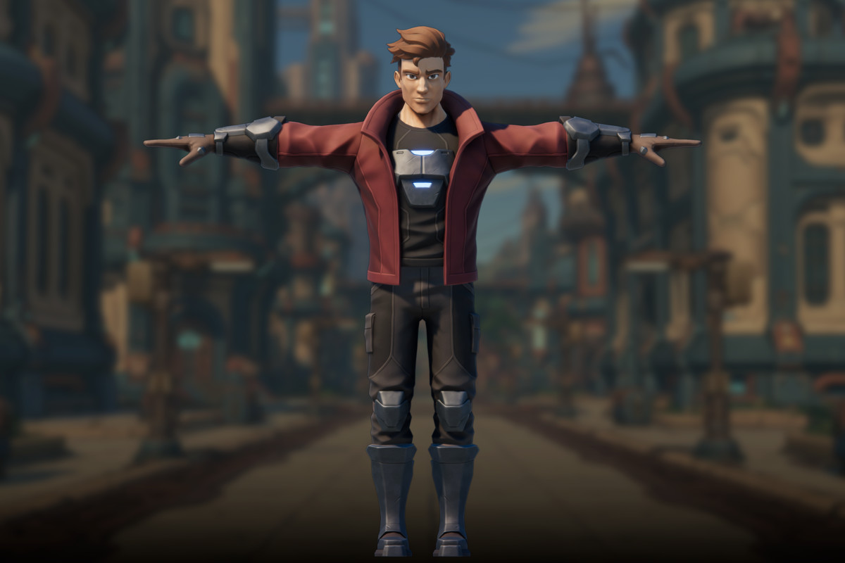 Stylized Modular Sci-Fi Characters