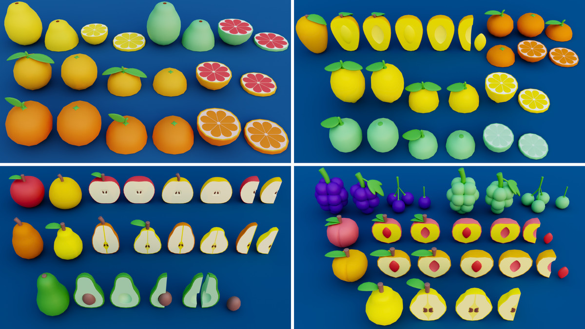 Cartoon Food Mega Pack