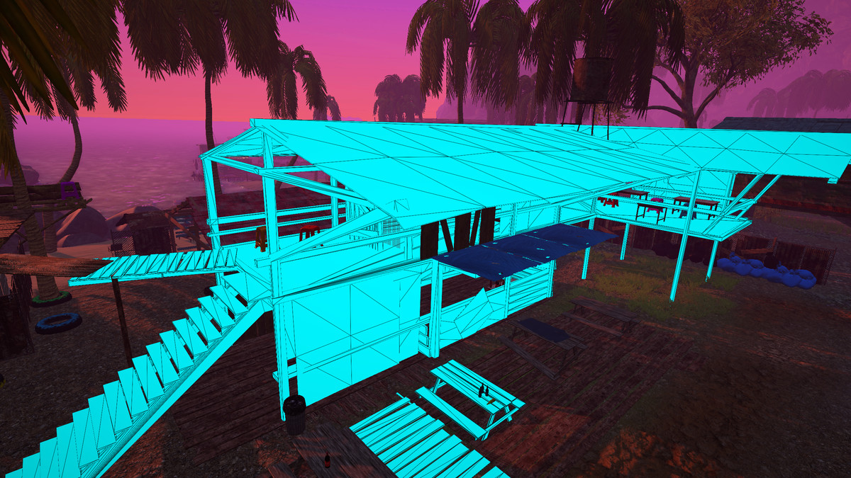 South Pacific Island - Map