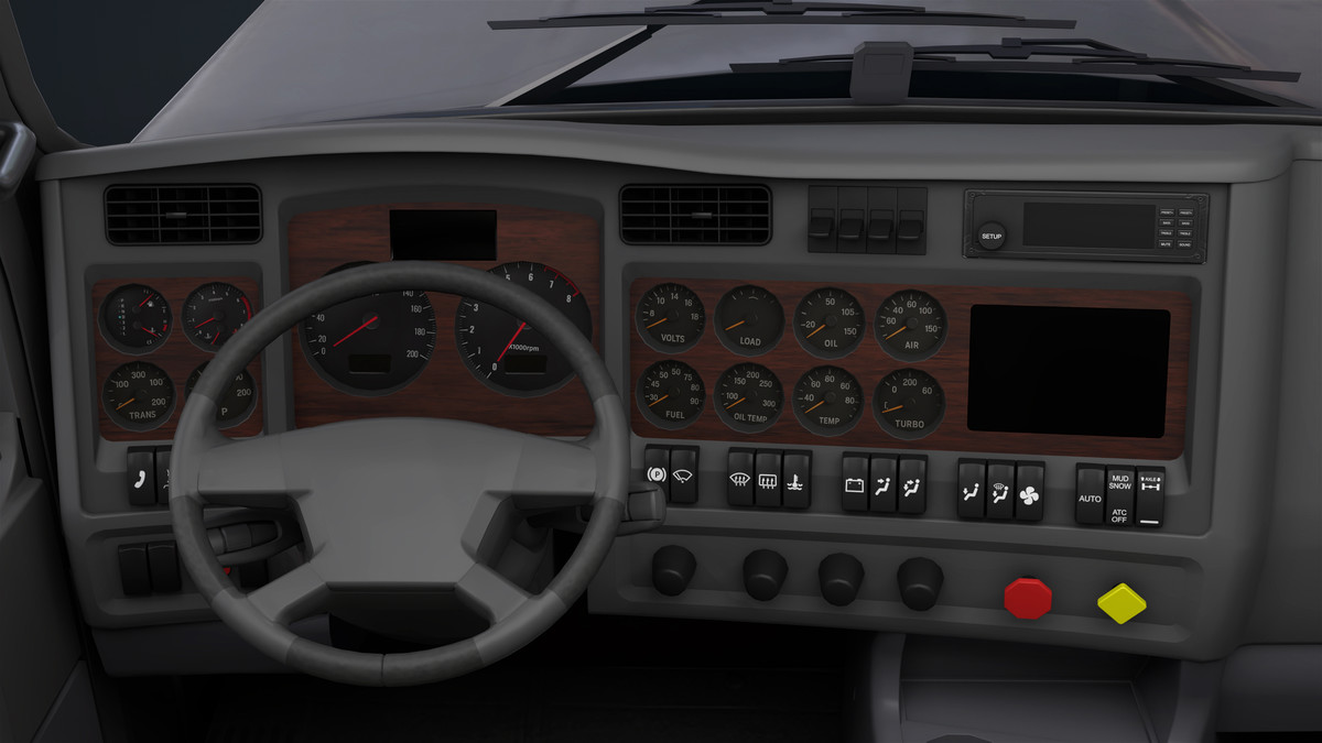 Heavy Truck Chassis 07 Generic Grey URP HDRP Textures