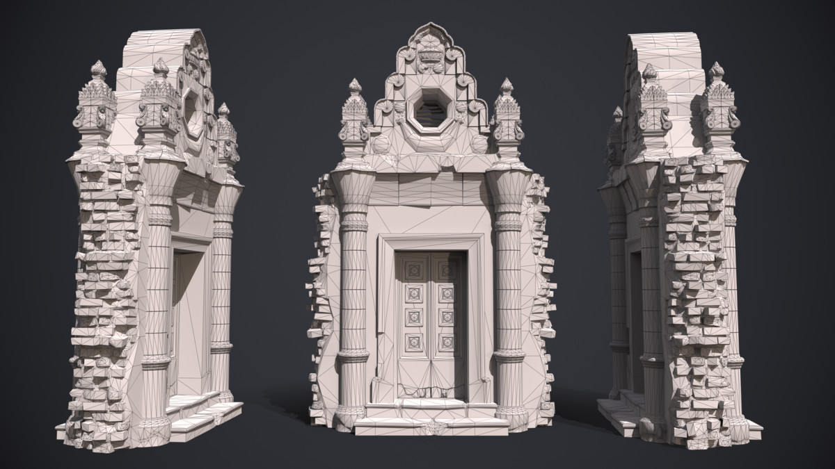 Old Door Portal