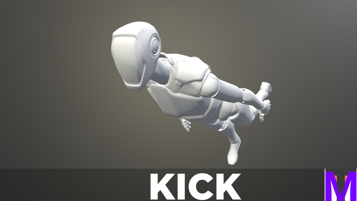 Fundamental Swimming animation set