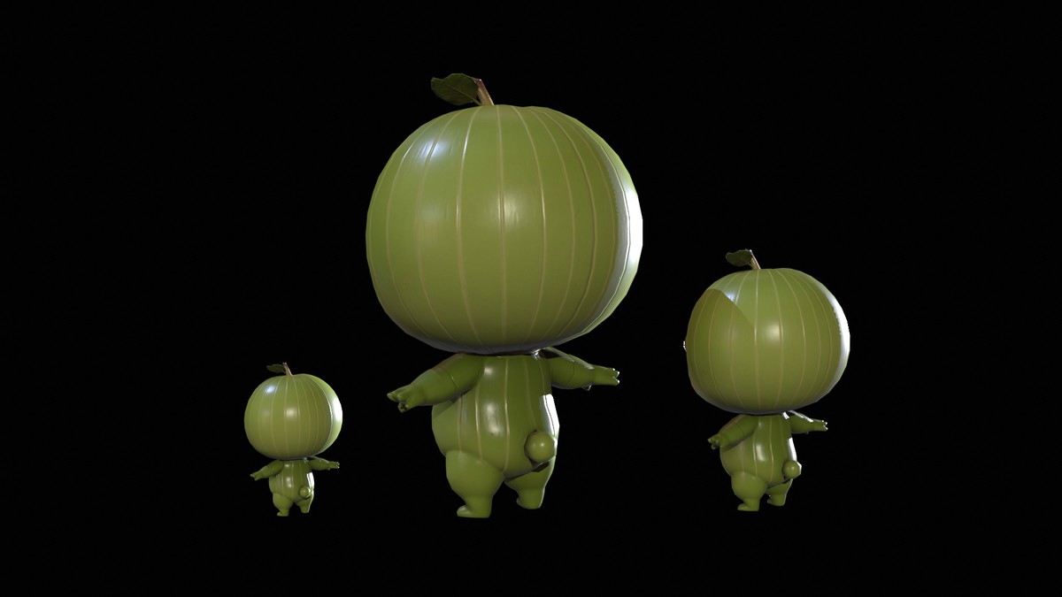 Chibi Fruit Gooseberry