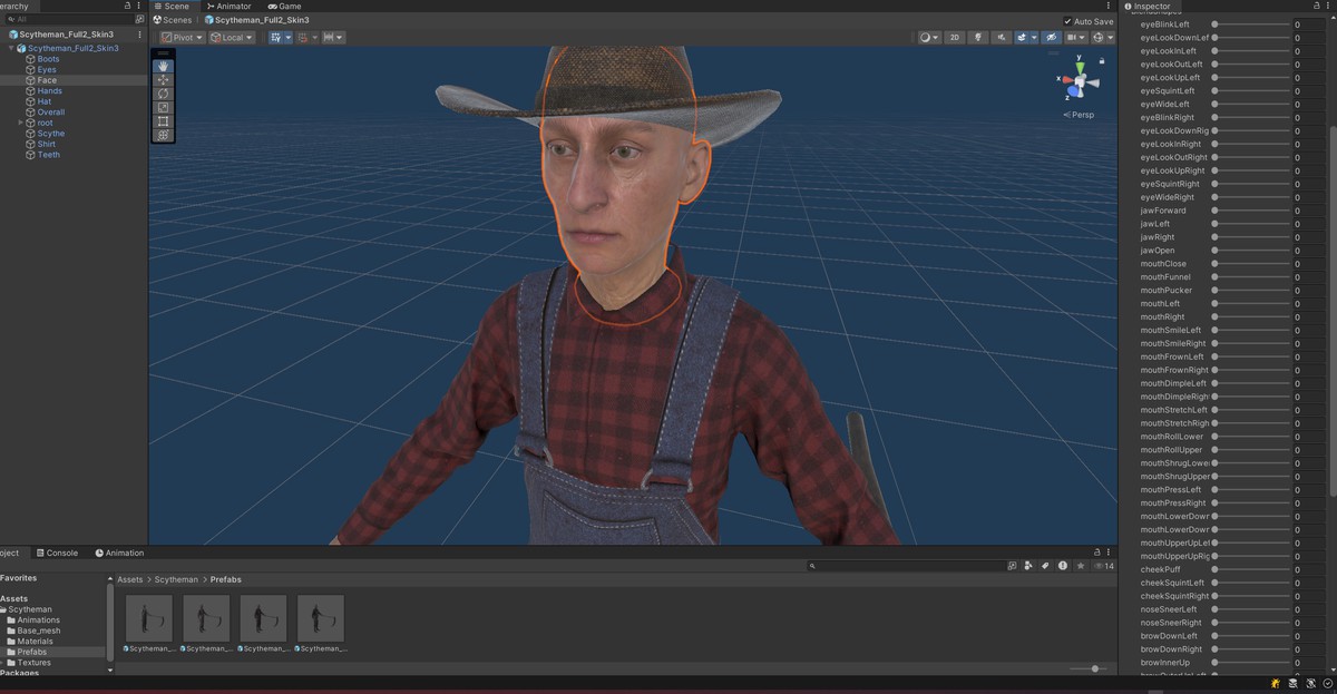 Maniac Farmer with Scythe