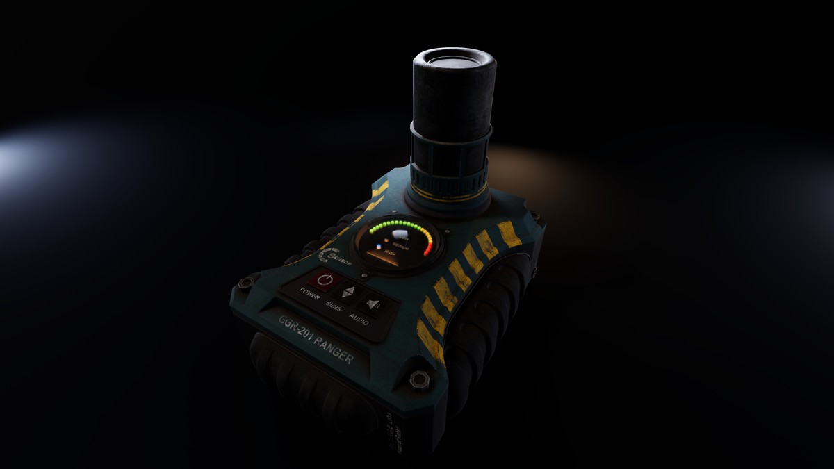 Modern upgradeable Geiger Counter Pack (PBR)