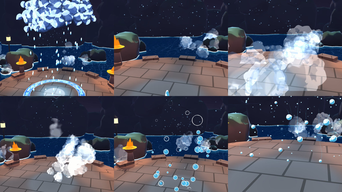 Stylized Water VFX 122 effects