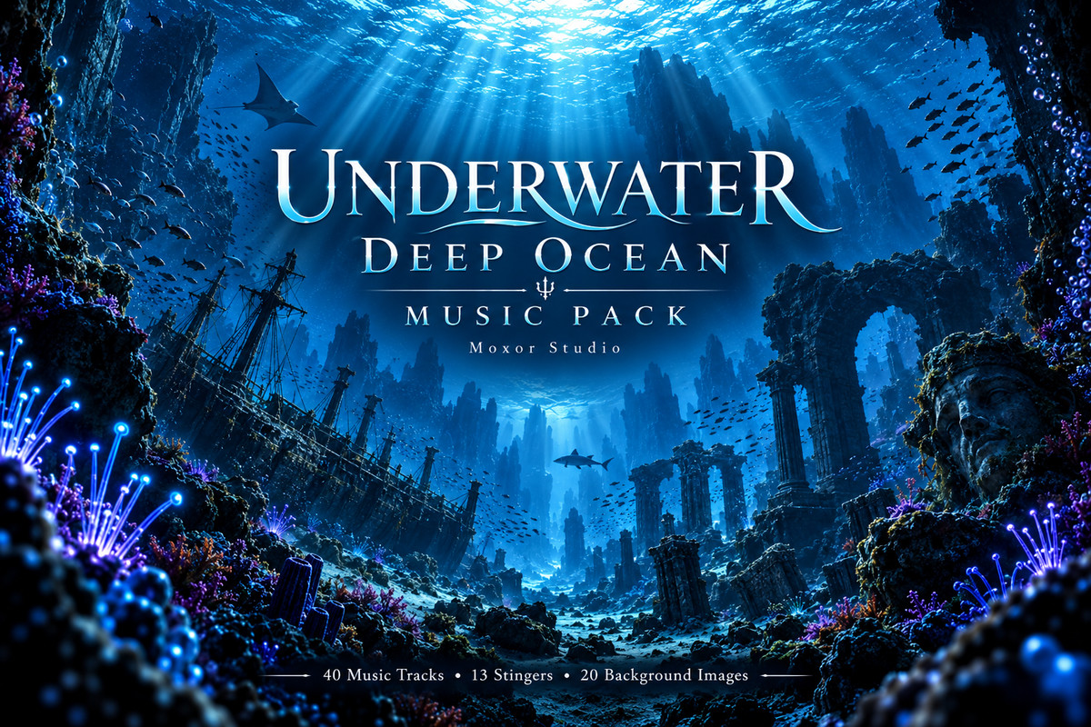 Underwater & Deep Ocean Music Pack