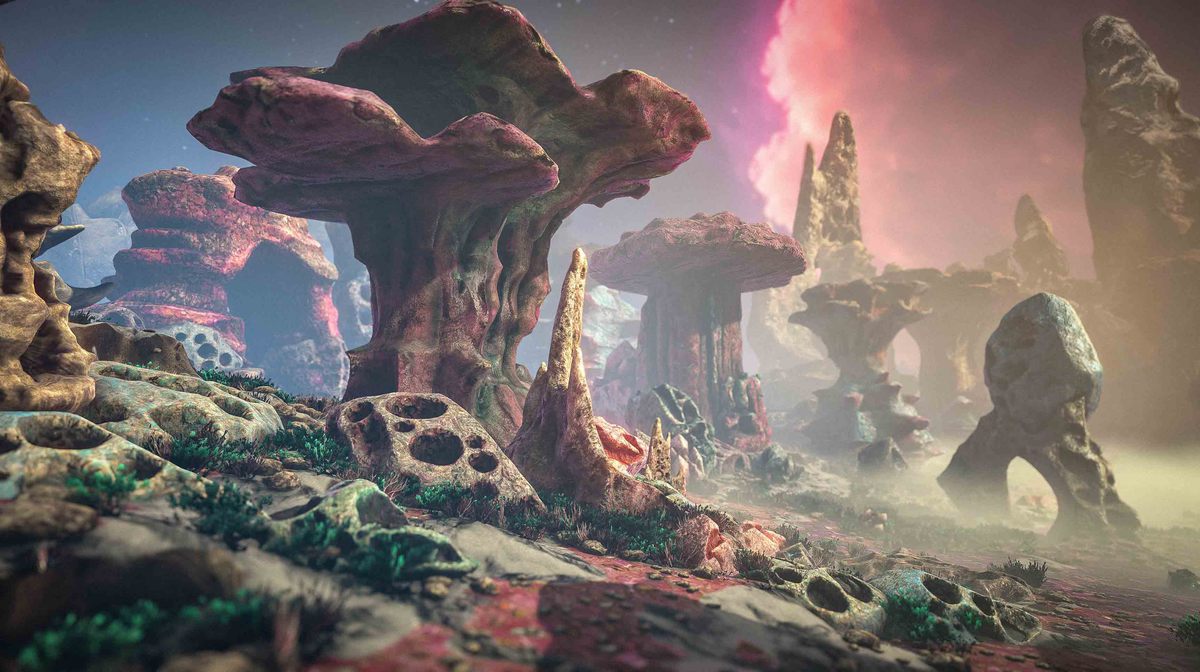 Alien Rocks V