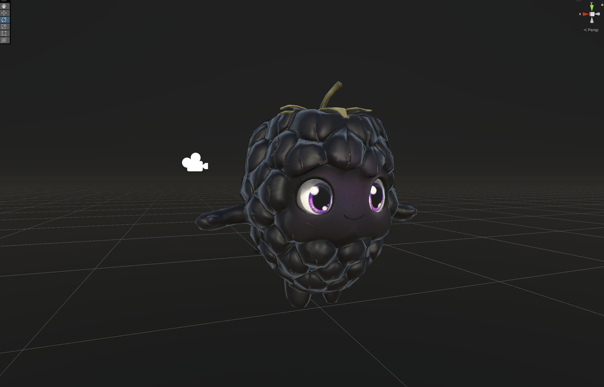 Chibi Fruit Blackberry Two