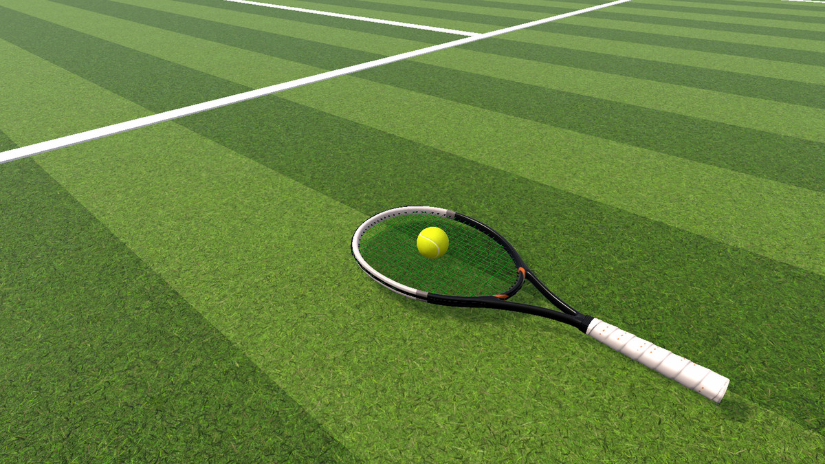 Grass Tennis Court