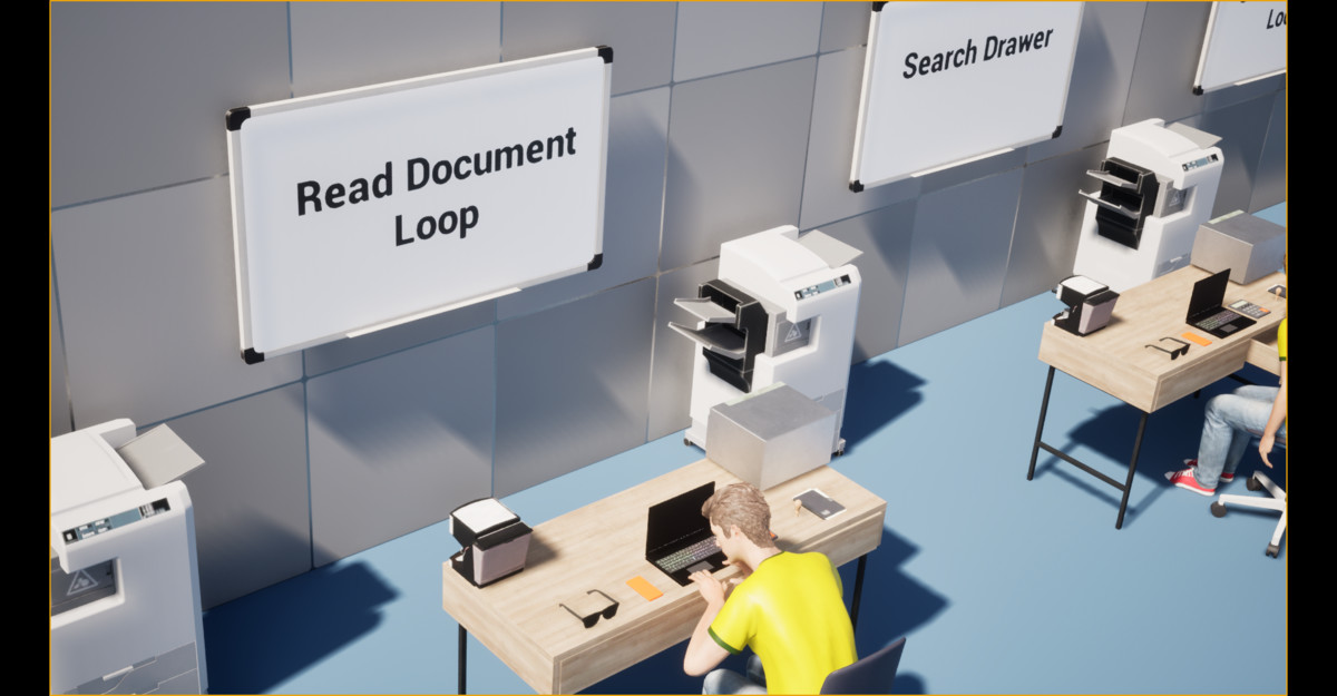 Office Worker Animation