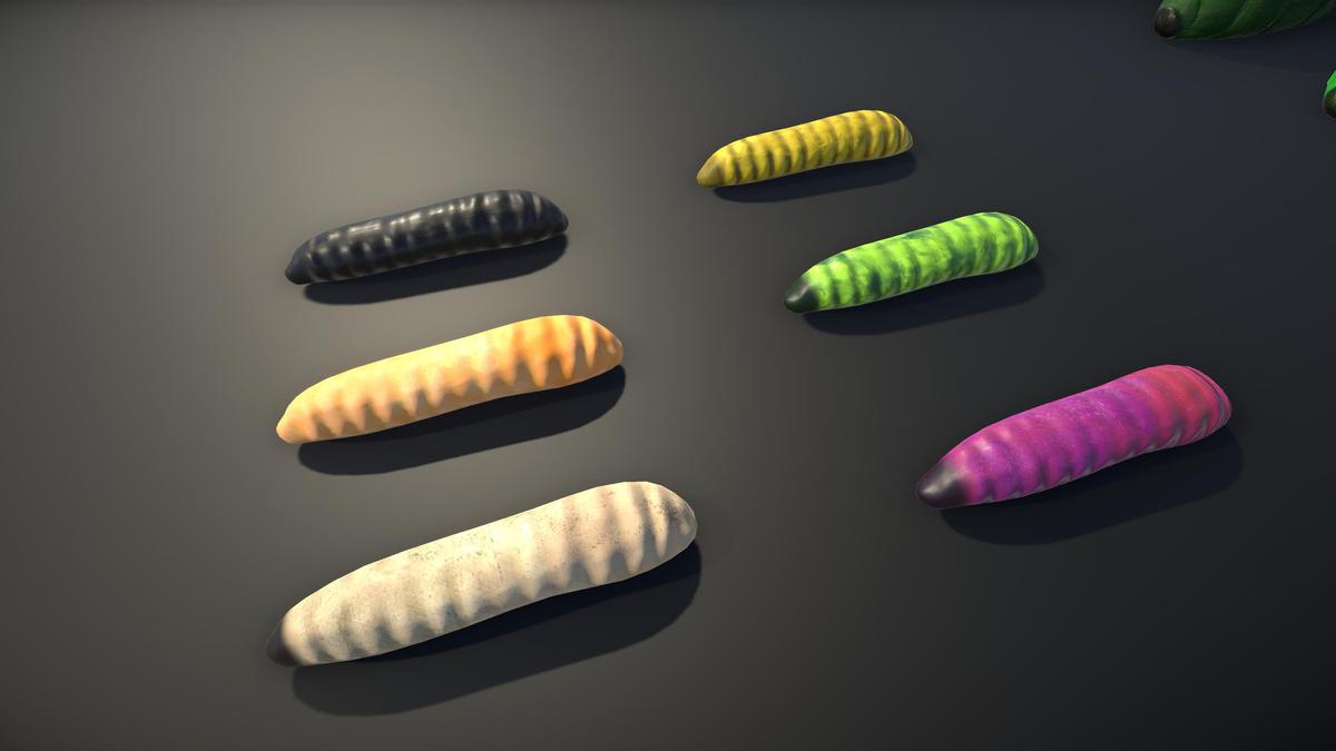 Dissolvable Worms (3 in 1 PACK)