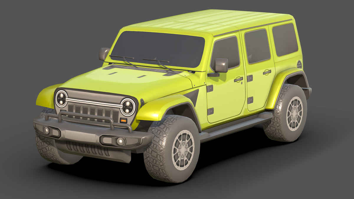 City Low Poly Cars Pack
