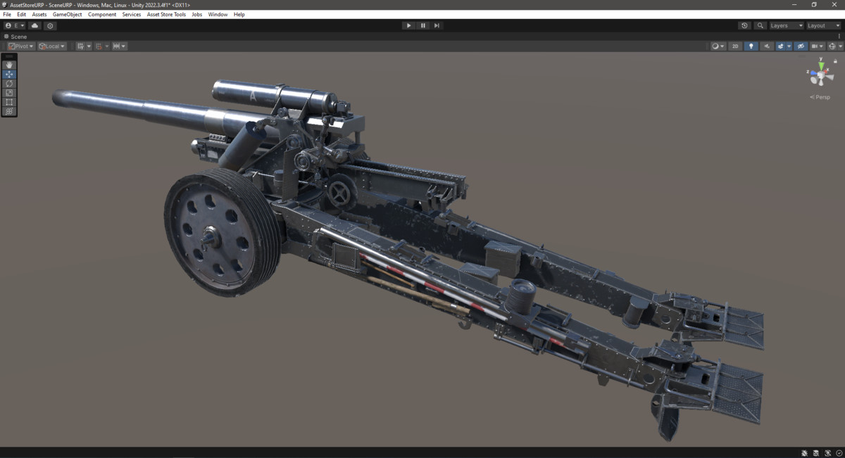 Rigged Howitzers WW2 Bundle