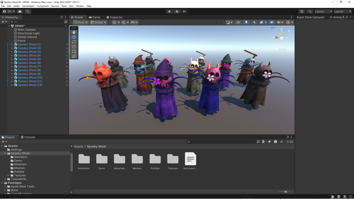 Spooky Ghost 3D