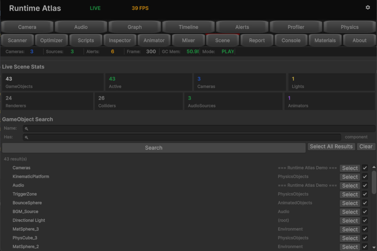 Runtime Atlas