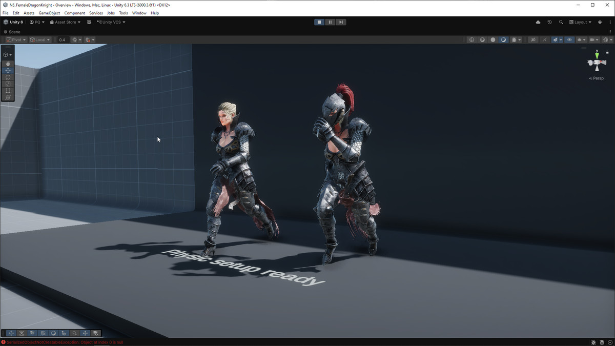 N5: Vyara | Female Dragon Knight