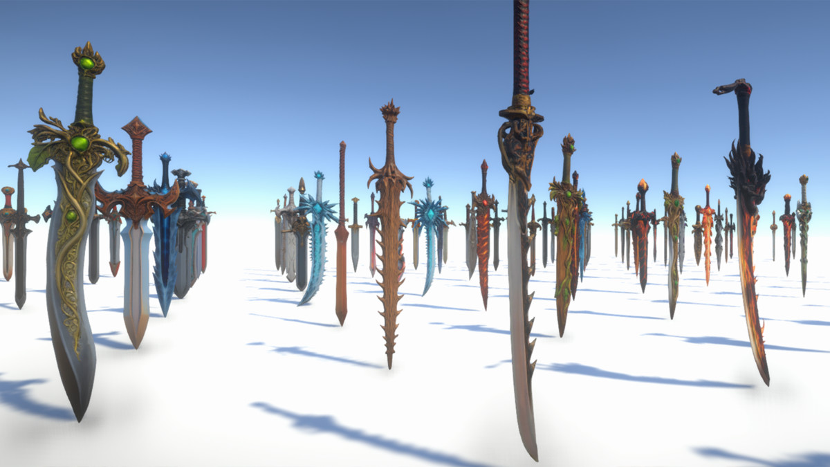 Legendary Swords Mega Pack